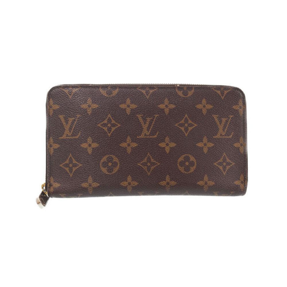 Louis Vuitton Monogram Zippy Organizer Round Zipper Long Wallet